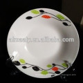 prato de porcelana fina placa de sobremesa chinesa